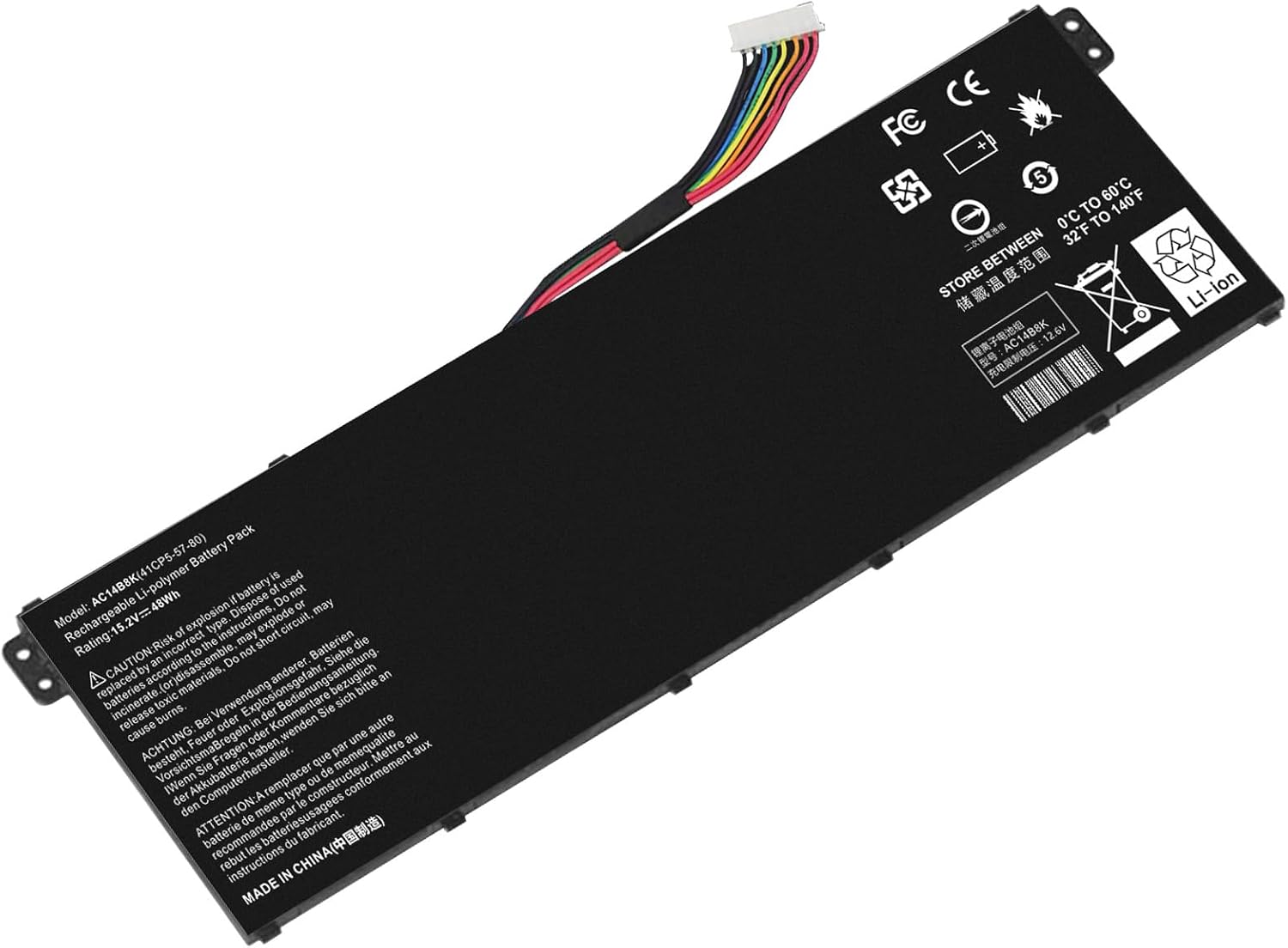 Laptop Battery AC14B8K A-Grade for Acer Price in Bangladesh Laptop Battery AC14B8K A-Grade for Acer Price in Bangladesh