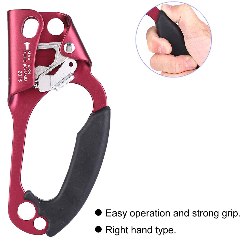 Wspinaczka pionowa aluminiowa Magnesium Protector Protector mocny uchwyt na zewnętrzny alpinera tytanowy