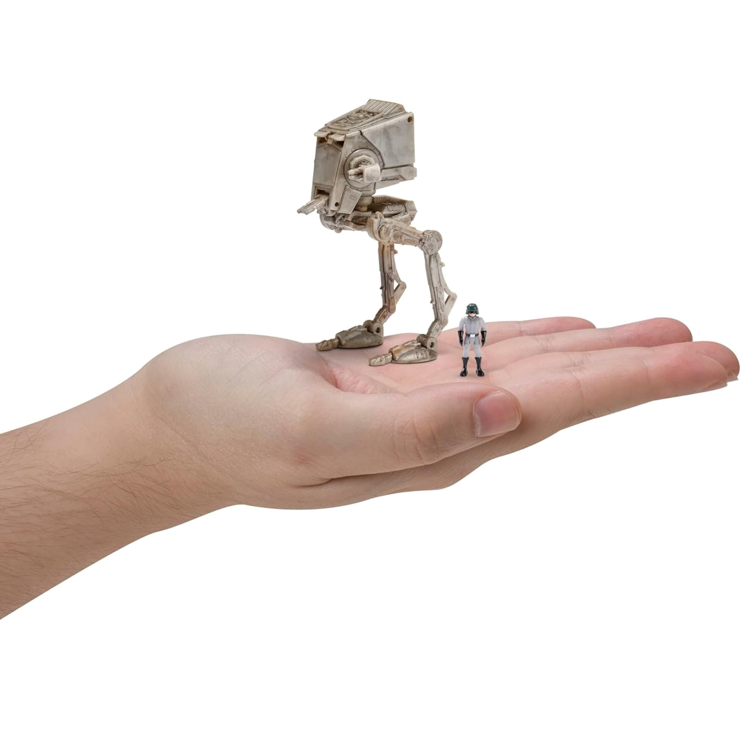Bizak Star Wars Nave 8 cm AT-ST Hoth, e include 1 statuetta (62610003)