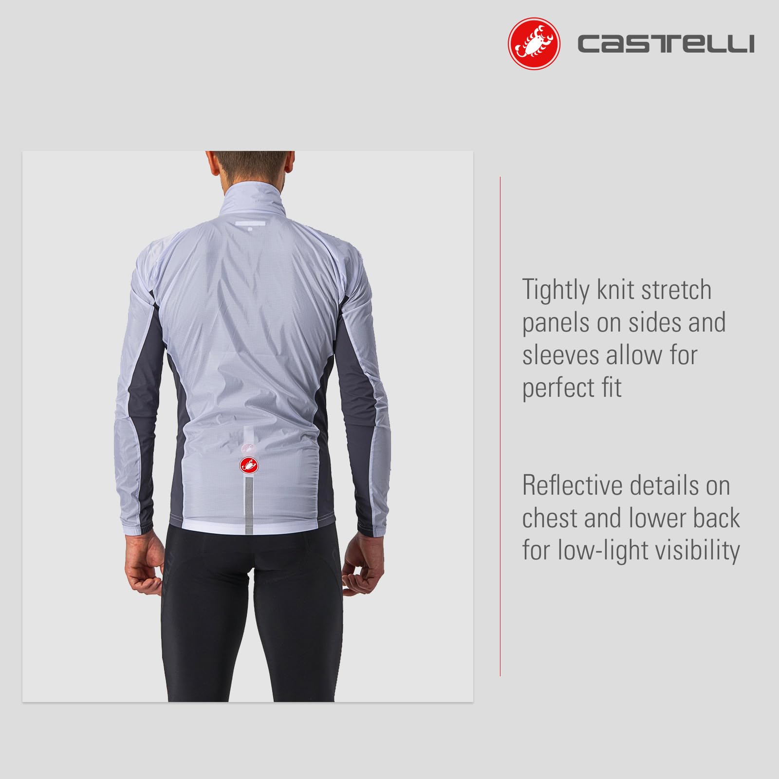 CASTELLI Squadra Stretch Jkt Giacca Uomo (Pacco da 1)
