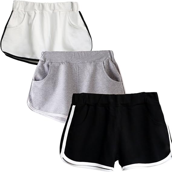 Girls Athletic Shorts Women's 3