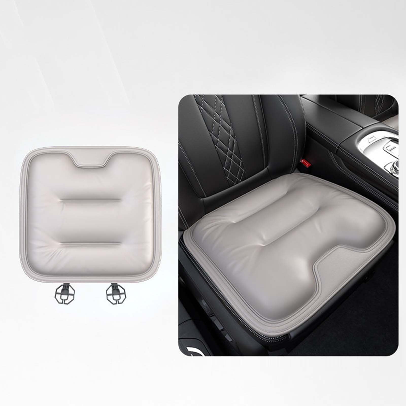 Cuscino Sedile Auto,Compatibile con Mercedes EQE 500 2023-2026