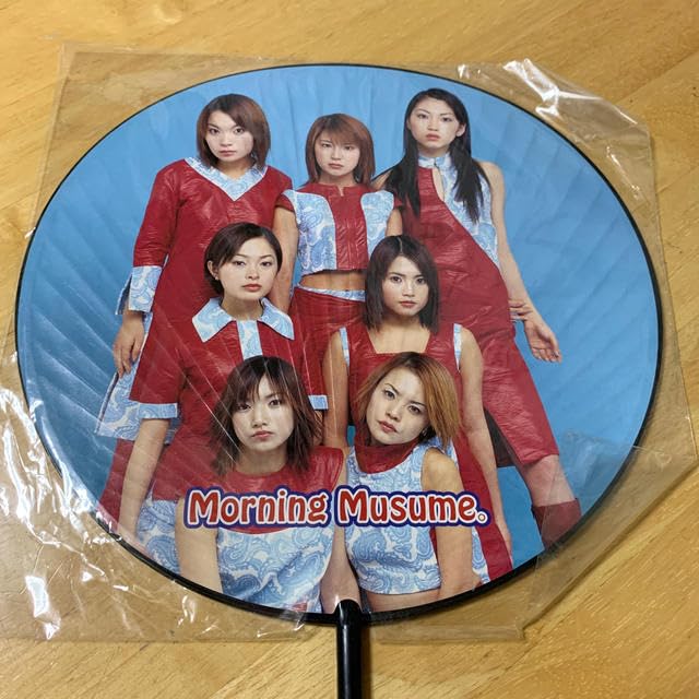 アイドルグッズ モーニング娘。 パンフレット(数量2)、うちわ(数量8