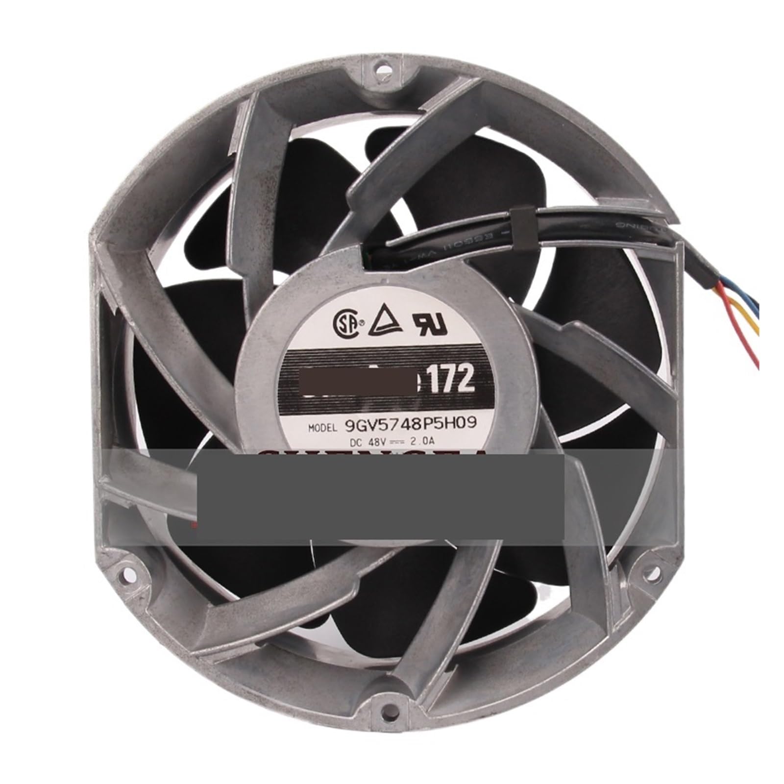 YMUGUEGH 9GV5748P5H09 Cooling Fan DC48V 2.0A 172X172X51MM 17CM 17251
