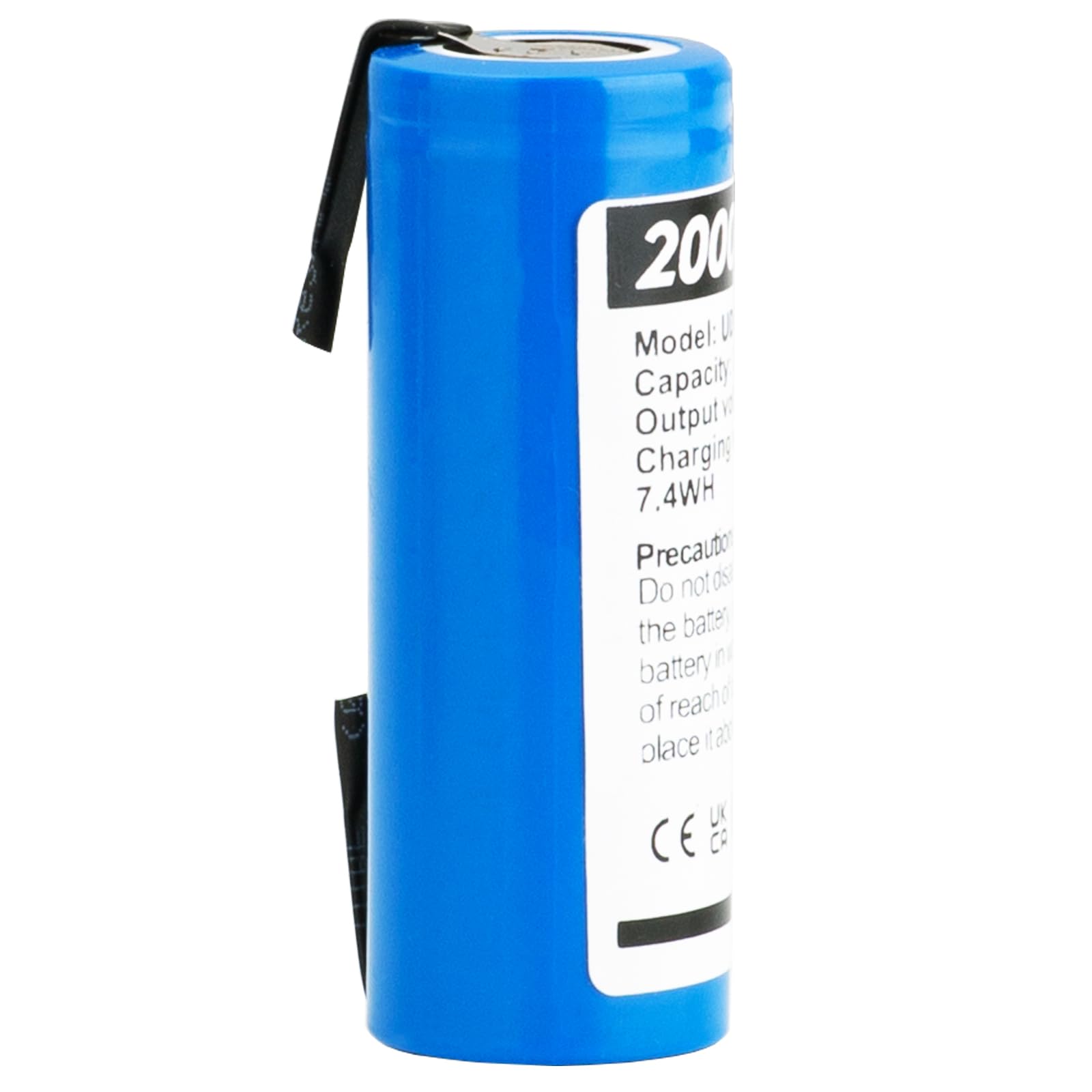 UNIKARO 3.7V 2000mAh Lithium Replacement Battery for Pitbull Gold PRO Electric Shaver