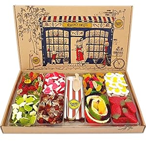 Haribo Süßigkeiten Box, 1.2 kg Haribo Süssigkeiten Box, Haribo Geschenkbox Süßwarenladen, Gummibärchen, Großpackung…