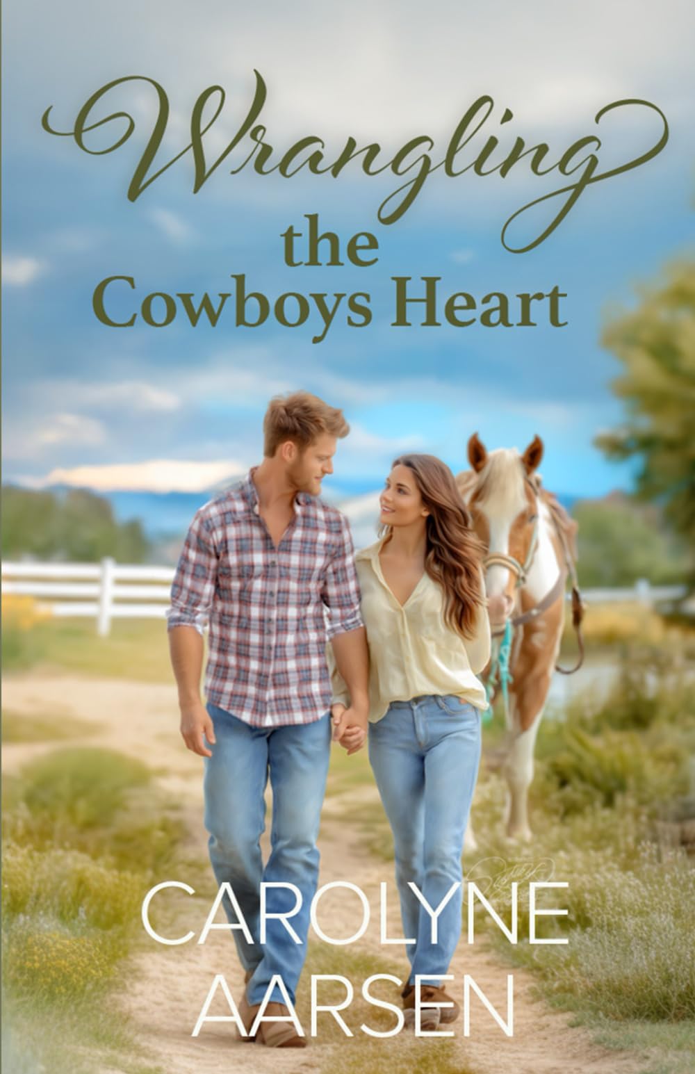 Wrangling the Cowboy’s Heart: Christian Cowboy Romance (Big Sky Cowboys)