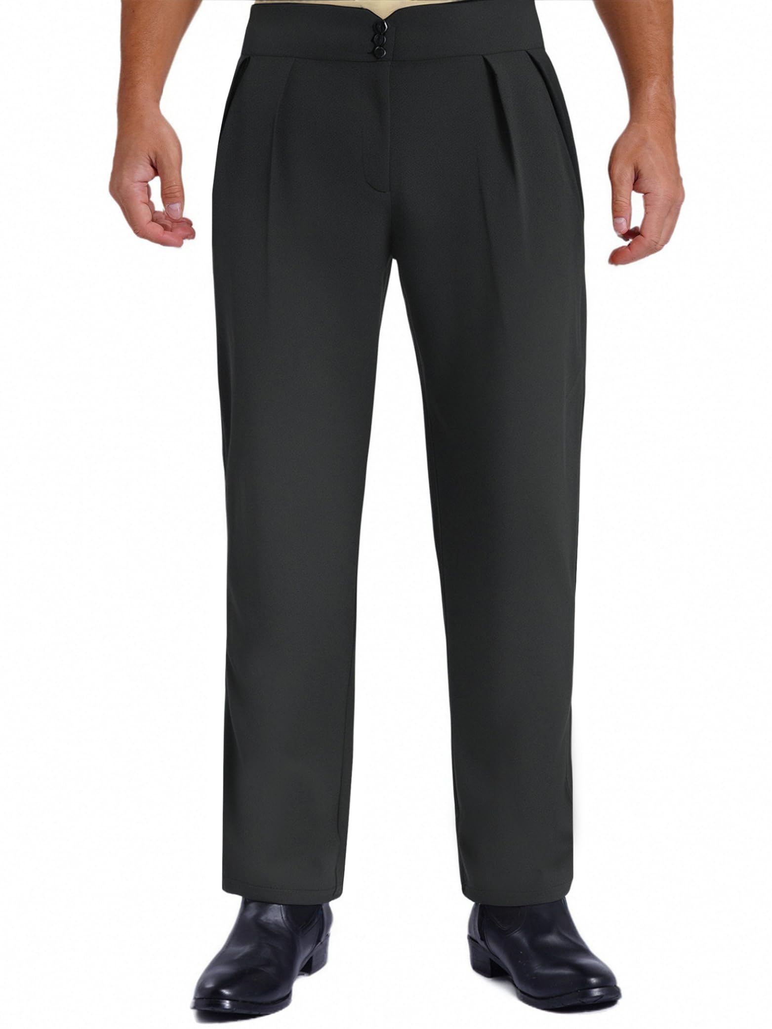 Homme Pantalon Danse Moderne Jazz Latine Chacha Samba Tenue Danse Entraînement Compétition Dancewear