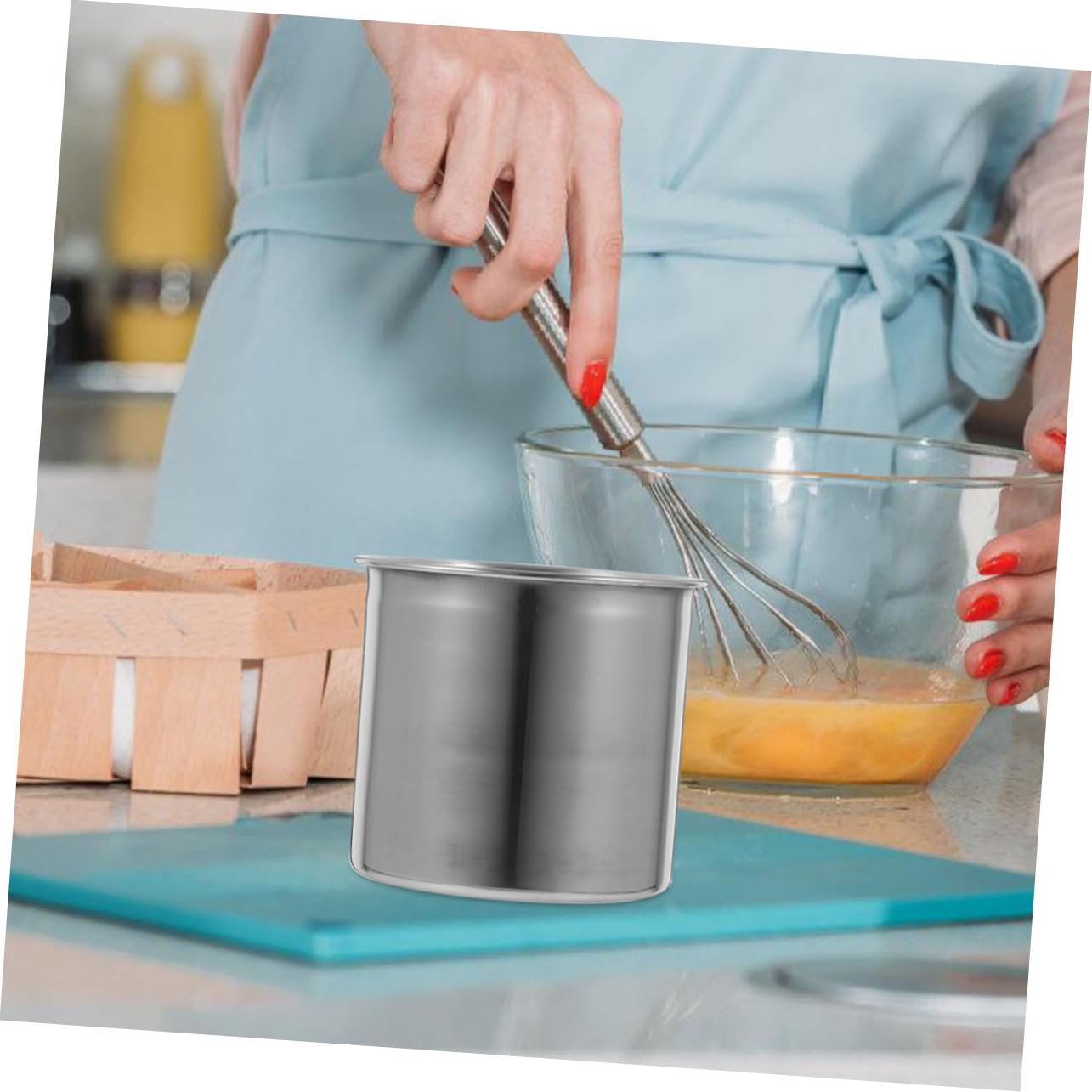 IMIKEYA Lot De 4 Tasses À Mesurer Précises Et Robustes En Acier Inoxydable Pour La Pâtisserie Et L'usage Domestique 3 Pièces X 4