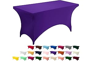 Utopia Kitchen Spandex Tablecloth: The Perfect Solution for Elegant and Wrinkle-Free Mantel Morado Events