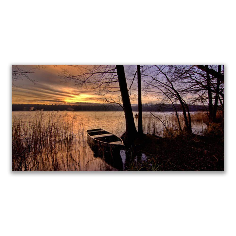 Impression sur verre trempé Tulup tableau mural de qualité supérieure 120x60cm