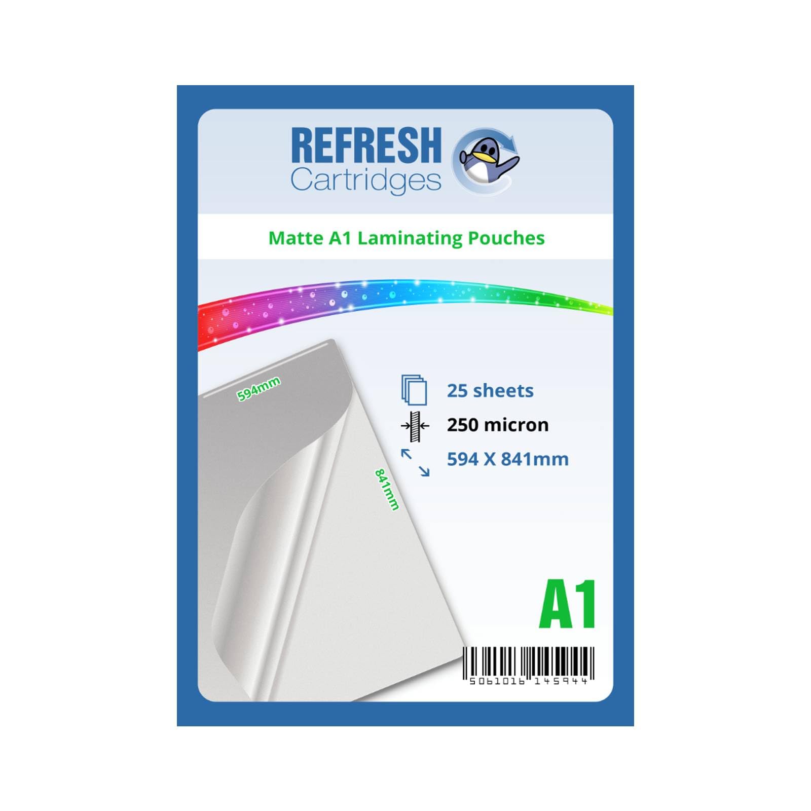 A5 Heavy Duty Matt Laminating Pouches Sheets - 250 MICRONS - 100 SHEET - View #8