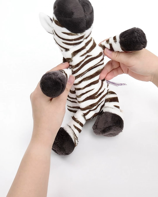 Amazon.co.jp: NICI (ニキ) 【ワイルドフレンズ】WF ゼブラ フィギュア