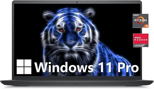 Dell Windows 11 Pro Inspiron 3515 - Computadora portátil empresarial pantalla HD de 156 pulgadas AMD Ryzen 5 3450U 16 GB de RAM SSD de 512 GB HDMI