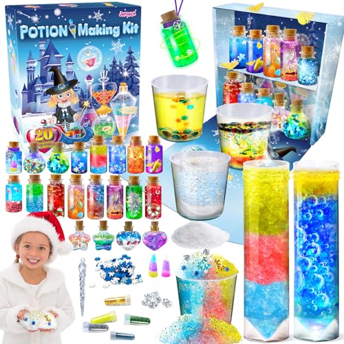 JOPSHEEN Potion Making Kit for Kids, 20 Bottles Potions, Christmas Birthday Gifts for Girls Boys