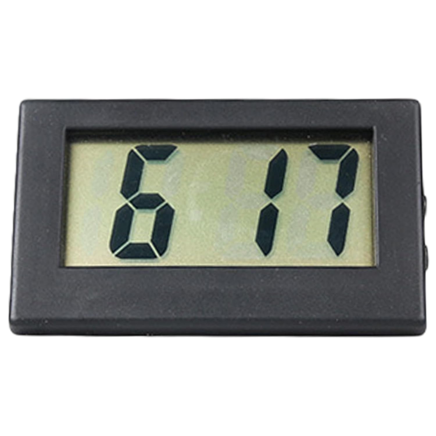 Gcroet Digital Clock 2 2x1x1 Small Digital Clock Battery Operated Alarm Triangular Quiet Alarm Portable LED for Bedroom
