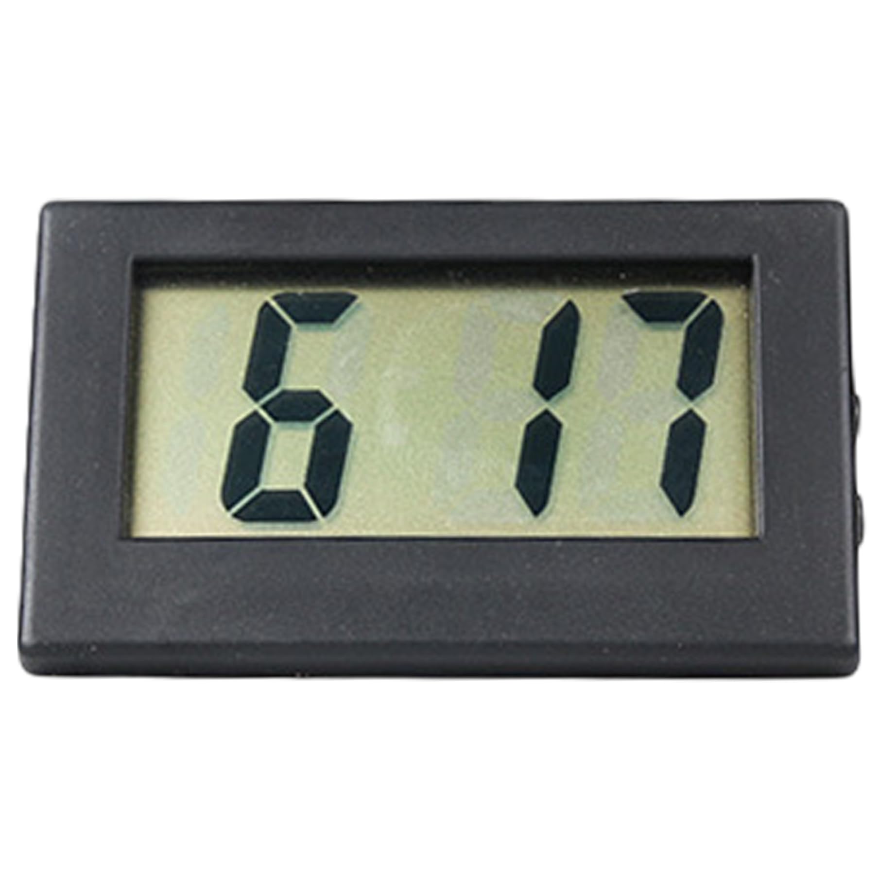 Gcroet Digital Clock 2 2x1x1 Small Digital Clock Battery Operated Alarm Triangular Quiet Alarm Portable LED for Bedroom