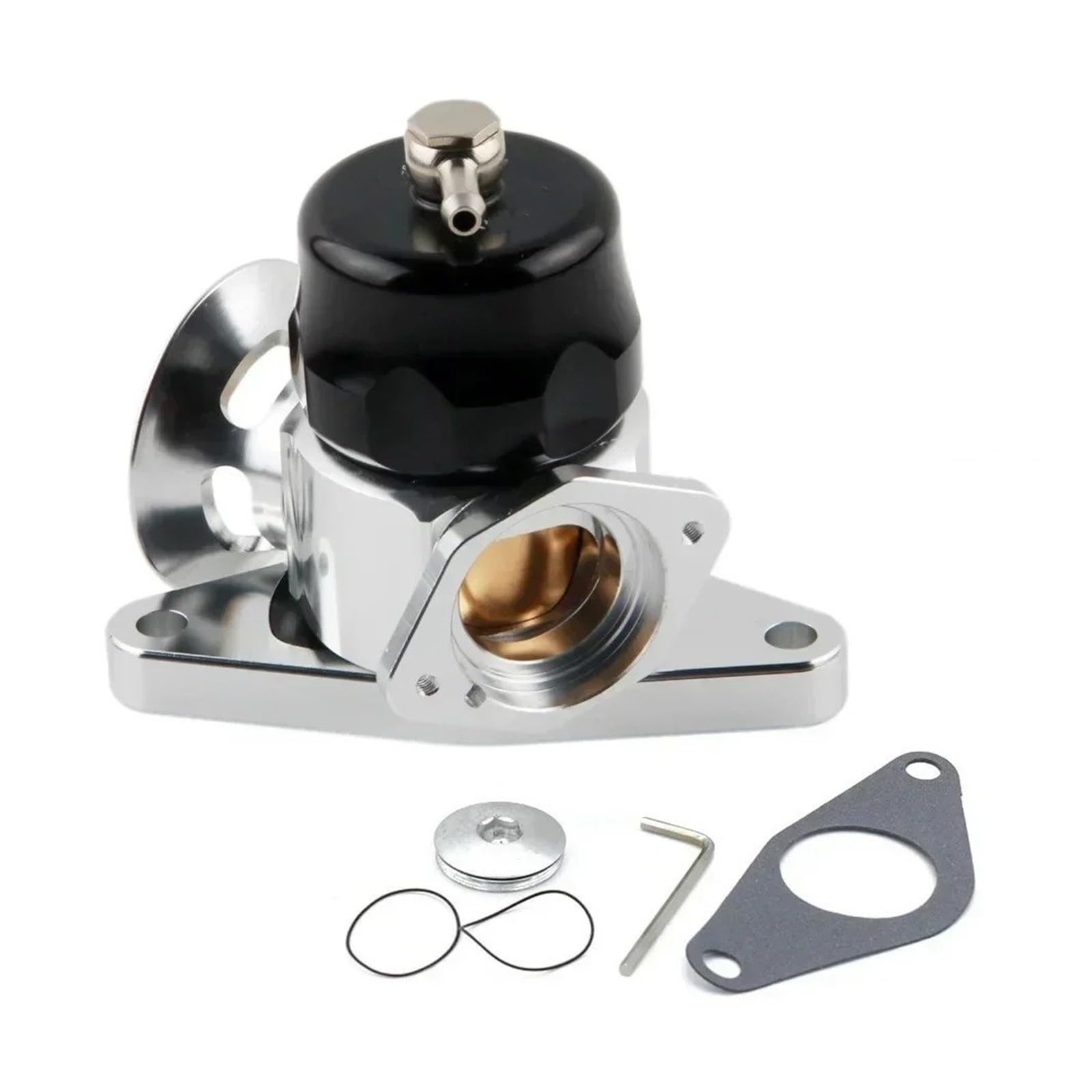 Espyn Black Dual Port 50/50 Hybrid Blow Off Valve Bov For Subaru For Wrx For Sti For Forester Gt Xt Egr Valve Exaust Gas Recirculation Valve