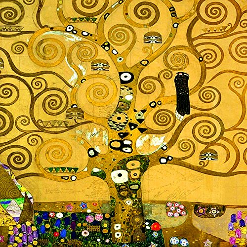 生命の木　絵画 生命の木 絵画 グスタフ・クリムト画 「生命の樹 Tree Of Life」版画