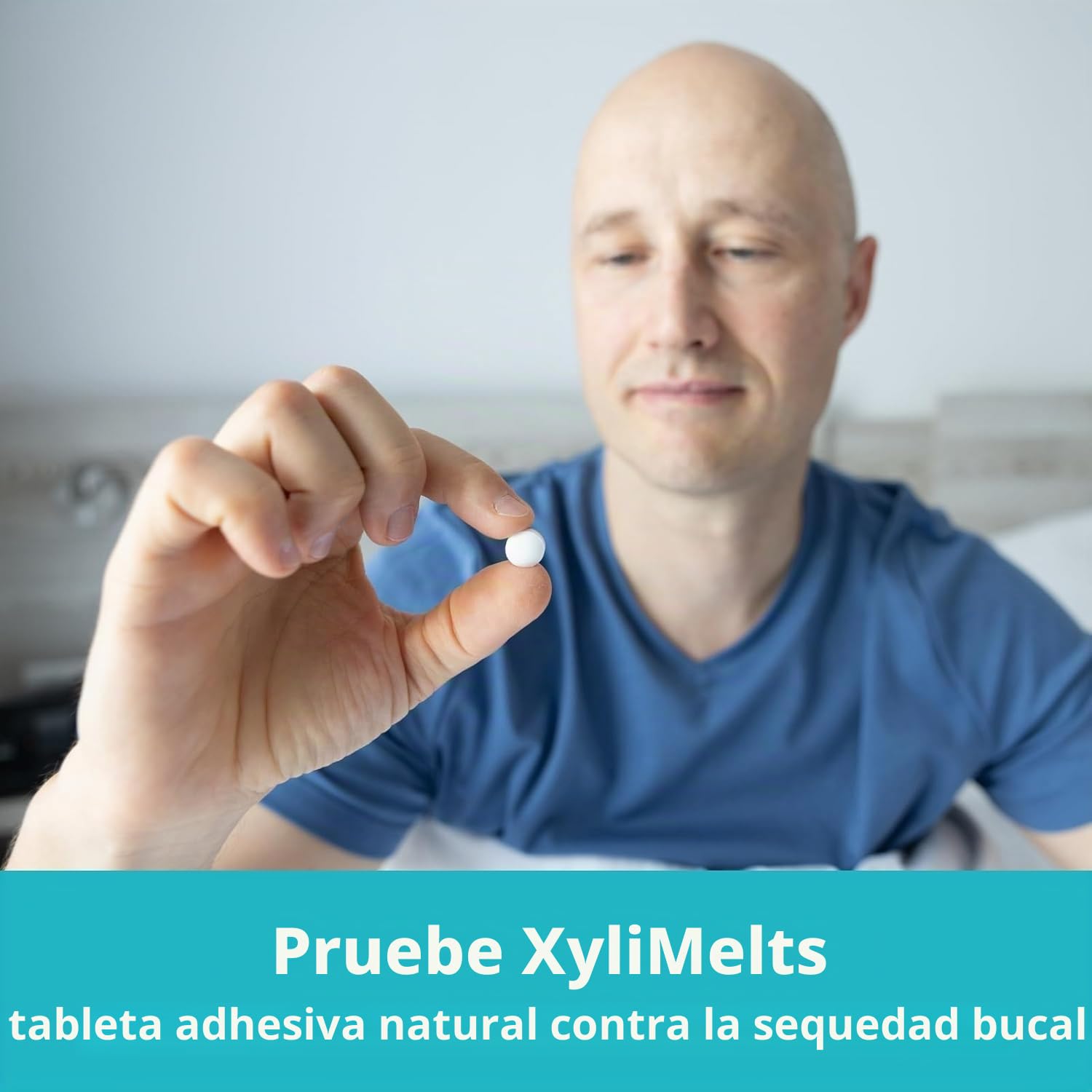 XyliMelts Naturaleza 200 unidades [Paquete ahorro] – Tabletas adhesivas contra la sequedad de boca nocturna – hidrata la boca durante el sueño 4-8 horas – con xilitol: sabor ligeramente dulce – contra