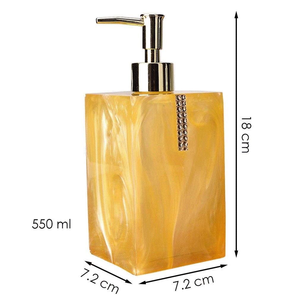 Erogatore del sapone, Piazza controsoffitto dispenser di, adatto a tutti i tipi Sapone liquido o lozione in bagno(3-Pack)