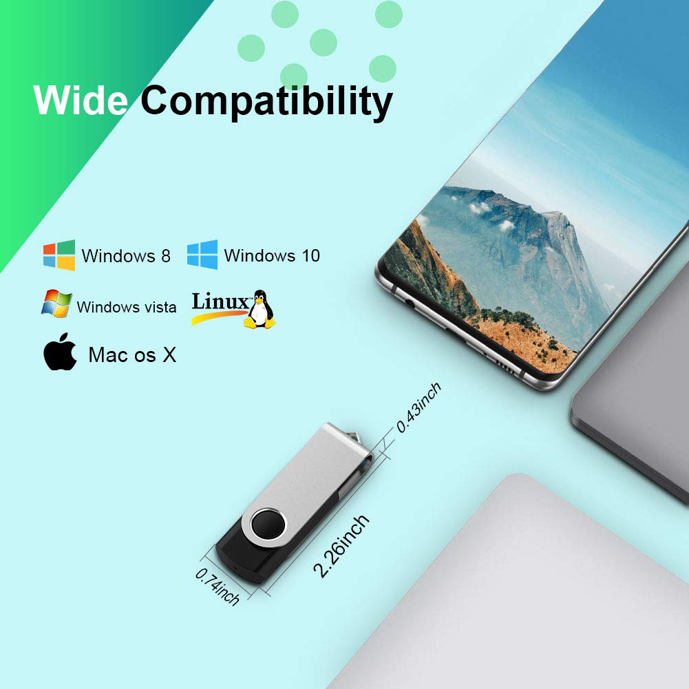 Amazon.com: Aiibe 32 GB Flash Drive USB 3.0 10 Pack 32GB USB Flash Drives  Bulk Thumb Drive USB Drive USB Stick Jump Drive 32GB 3.0 - Black :  Electronics