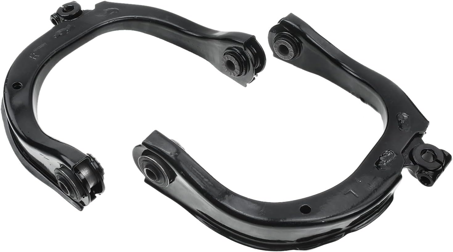 A-Premium Set of 8, Front Upper Control Arm, Upper Ball Joint, Inner Outer Tie Rod End, Compatible with Chevrolet GMC Buick Saab Isuzu - 2002-2009 - Trailblazer (EXT) SSR Envoy Rainier 9-7x Ascender