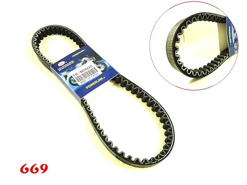 Miniatura 2 de Gates Powerlink 669 18.1 30 CVT Correa de transmisión para GY6 49cc 50cc 139QMB Estuche corto Scooter Ciclomotor ATV Go Kart Roketa Taotao Vespa