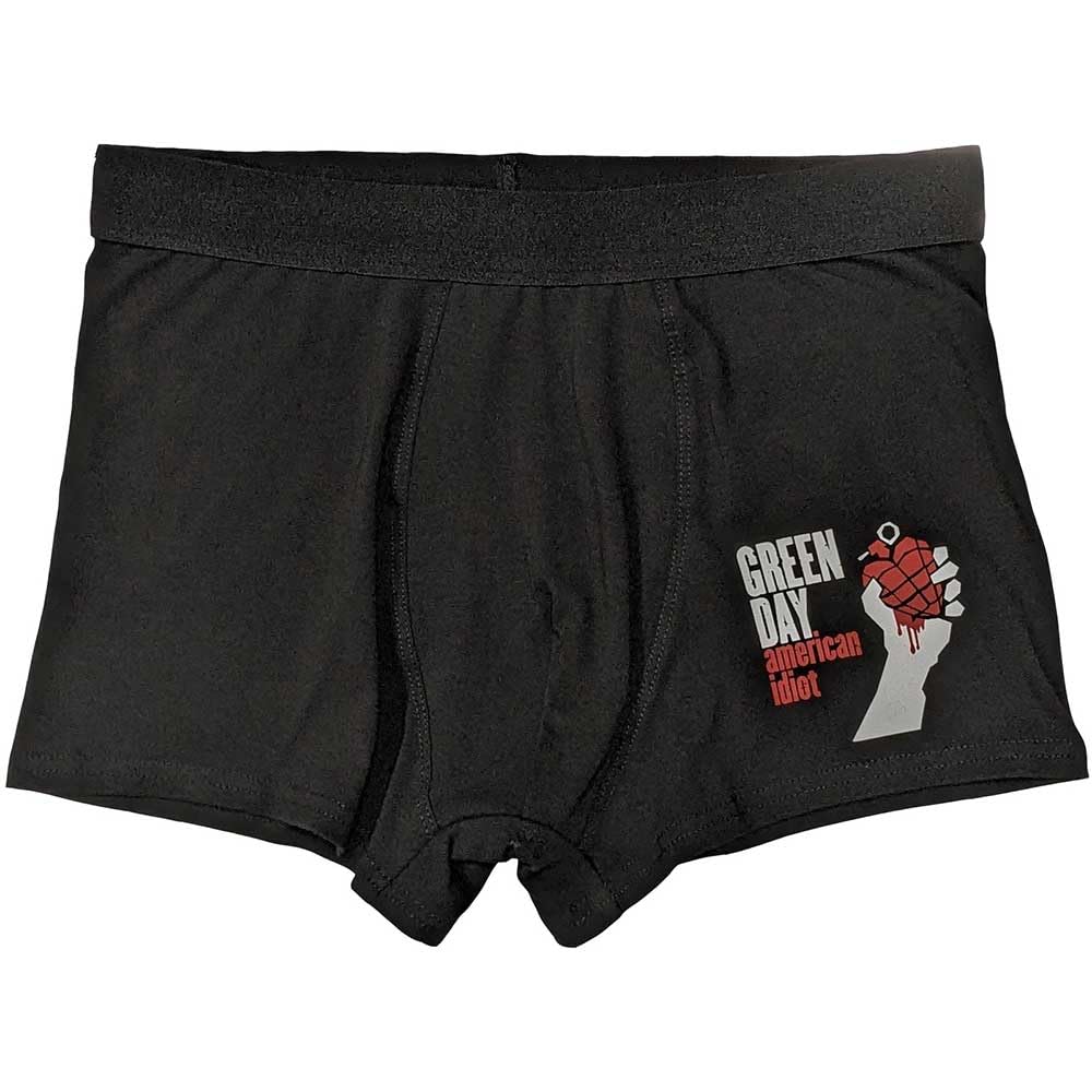 Rock Off officially licensed products Green Day American Idiot Boxer Shorts L