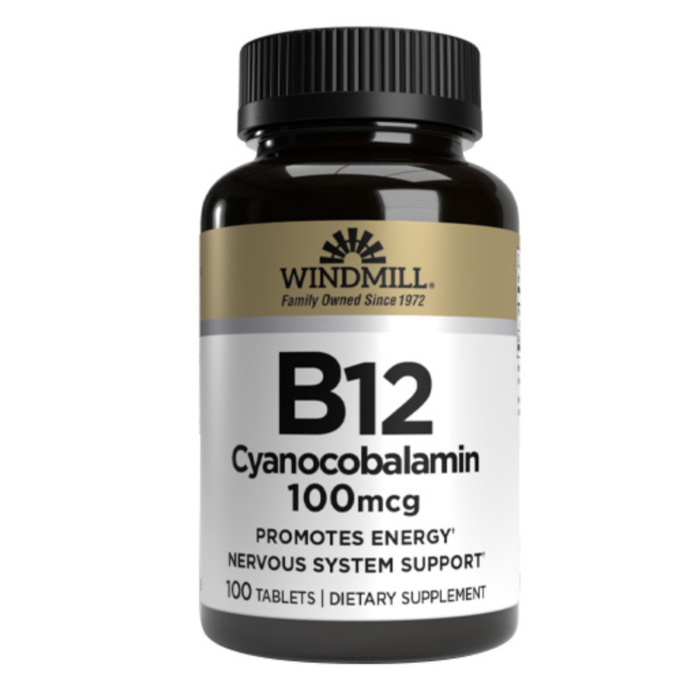 Vitamin B-12 TABS 100 Mcg WMILL Size: 100