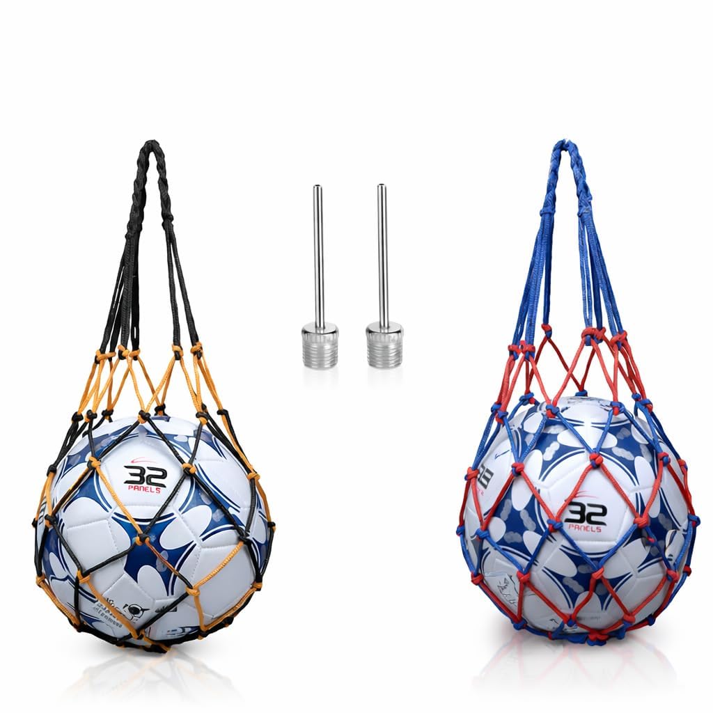 Bolsa para Balón Portátil con Agujas Inflables, Baloncesto Voleibol Playa