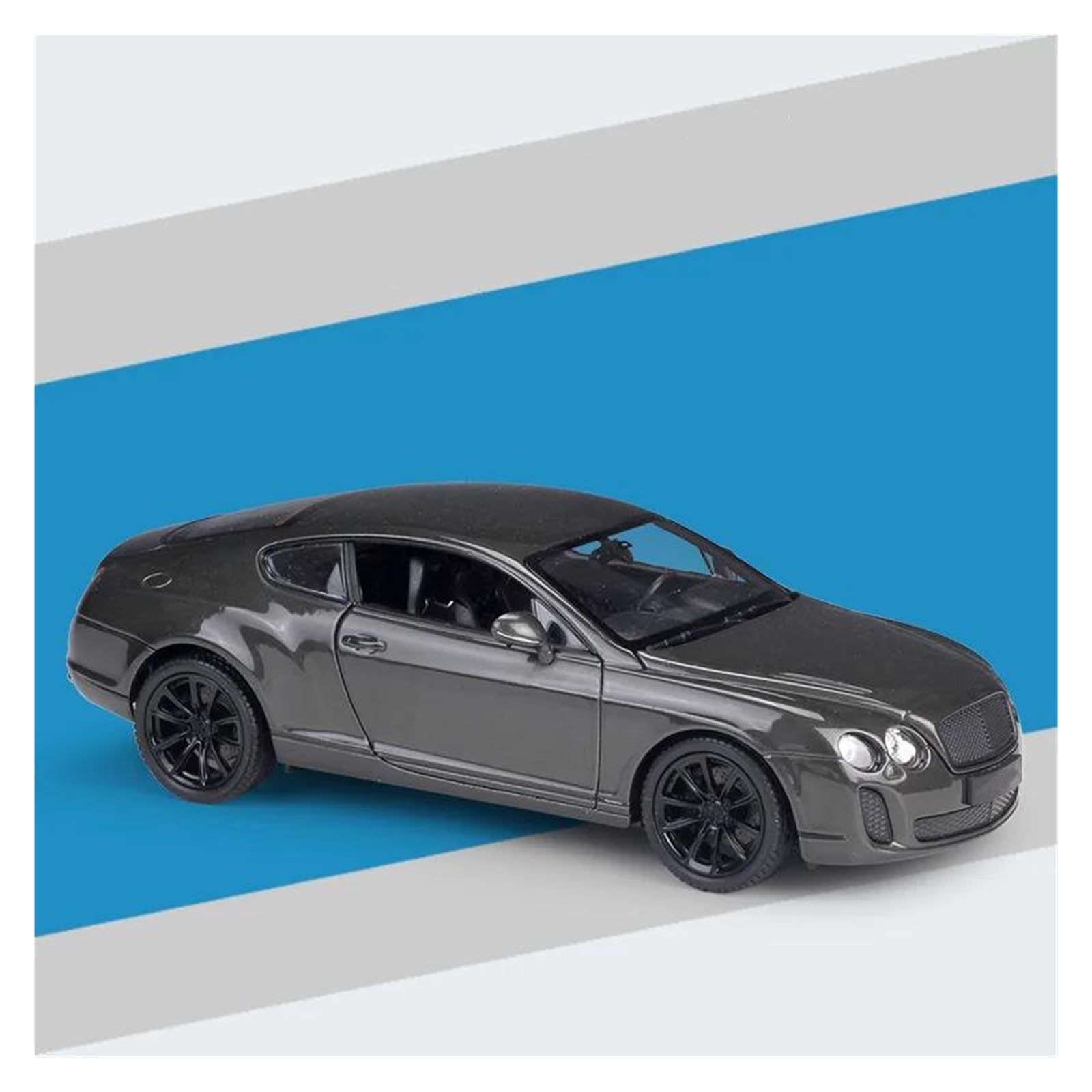 UIFCOG Die Cast Collectible Car Model 1:24 For Bentley For Continental For Supersports Car Metal Diecast Model Vehicles(Gray)