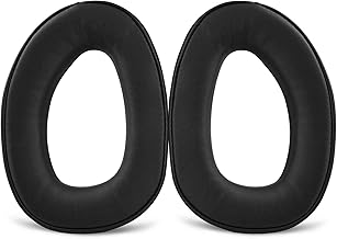 GSP 350 Ear Pads, Sennheiser GSP 300 Ear Pads, Replacement Ear Pads Cushion for Sennheiser GSP 300 GSP 301 GSP 302 GSP 303 GSP 350 GSP 370 Gaming Headset, Replacement Pads with Protein Leather, Foam