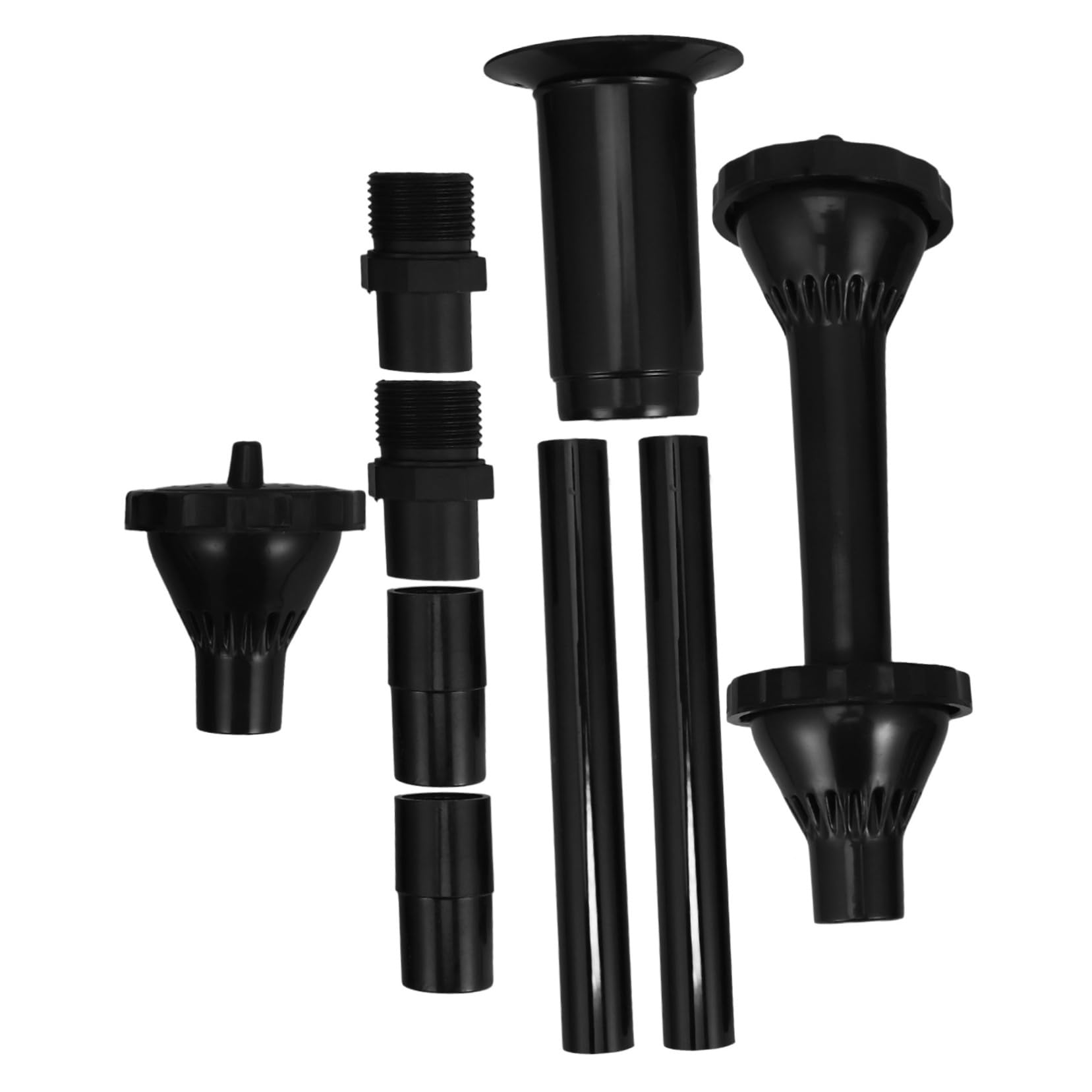 Milisten Ensemble De 9 TêTes De PulvéRisation De Fontaine À Eau pour ÉTang Buses De Pompe Submersible pour Bassin Jardin Piscine Accessoires De Jet RéGlables