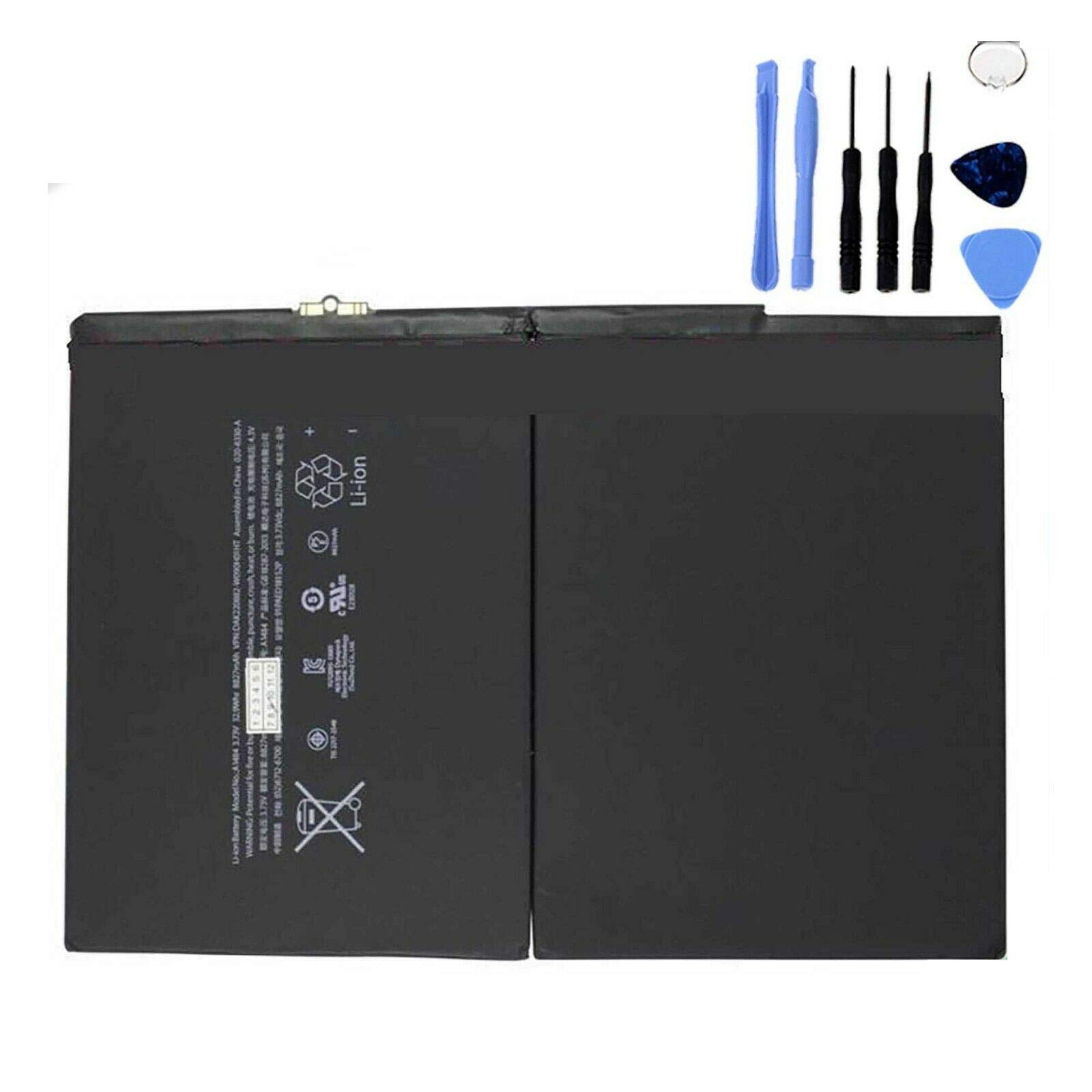 ELLENNE Batteria Apple per iPad Air da 8820mAh con Kit Smontaggio | Batteria per Apple per iPad Air da 8820mAh - Nuova con Kit attrezzi per lo smontaggio