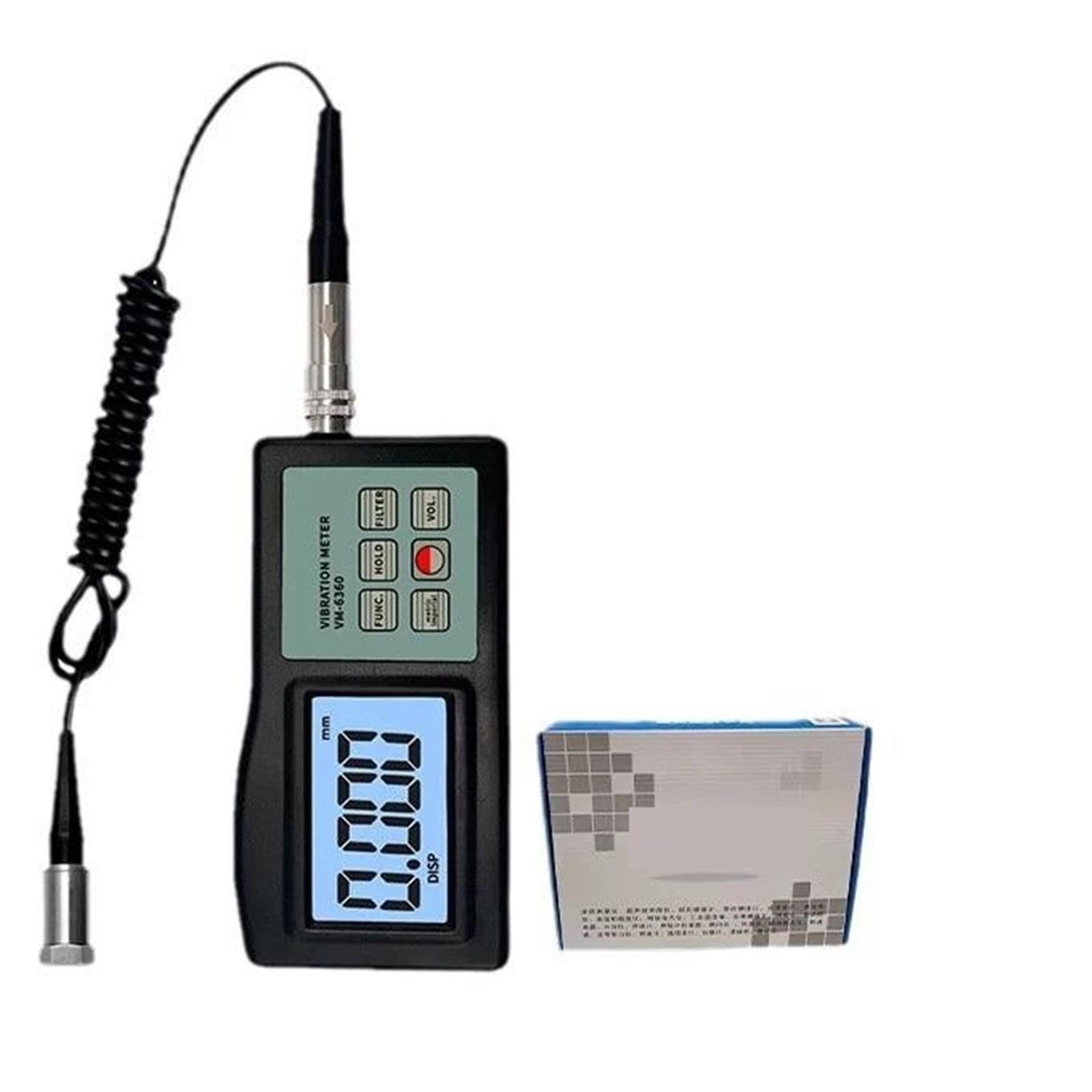 Medidor De Vibraciones, Portátil, VM-6360, Probador