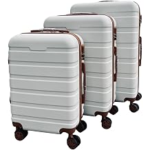 US Shipped 3 Pcs Suitcase Set, 20/24/28 Inch Luggage Suitcase, Different Sizes Large Suit Case with Spinner Wheel