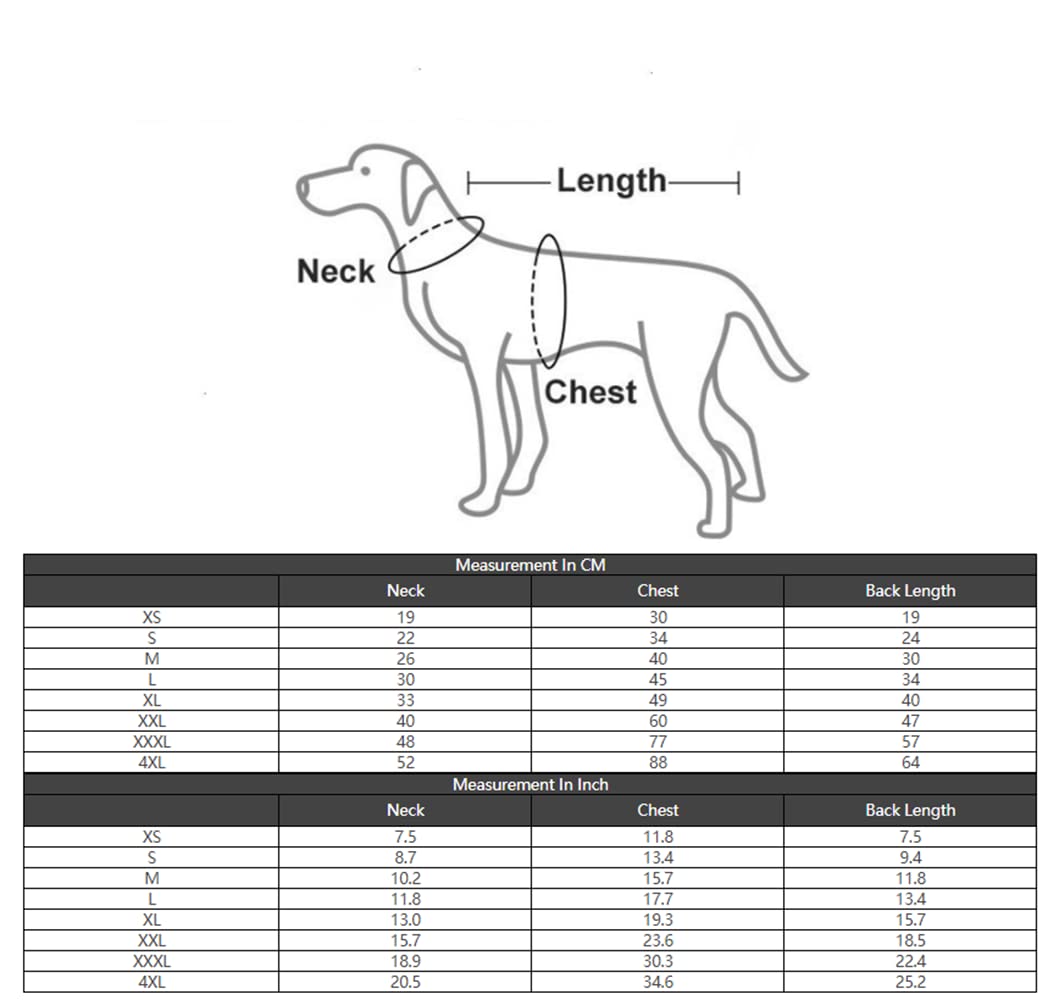 Impermeable para Perros, Impermeable Reflectante for Perros, Grande, Elegante, Seguro, Ropa for pequeños, medianos y Grandes, Abrigo Impermeable, for Golden Retriever Labrador(4XL)