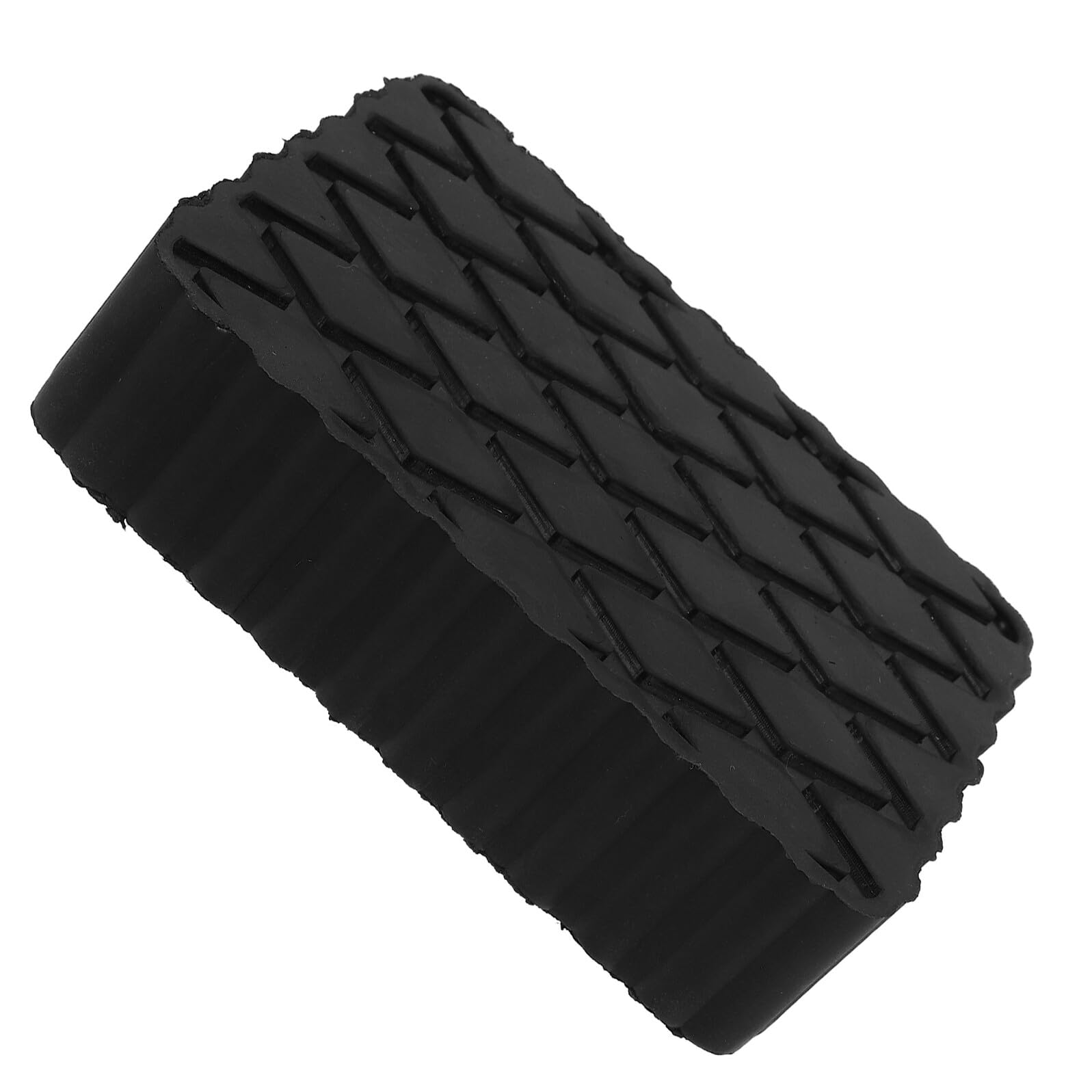 PLAFOPE Supporto in Gomma Elastico per Sollevatore Auto Pad Antivibrante per Protezione Telaio Veicoli Blocchetto Resistente per Sollevatori Pesanti Nero