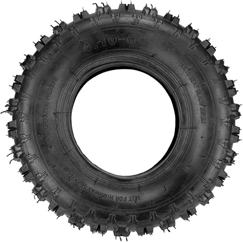 Miniatura 7 de FVRITO 4.10-6 4.103.50-6 NHS Neumático y tubo interior para Go Kart Chinese ATV Quad 4 ruedas Mini Bike Lawn Equipment Garden Rototiller Snow