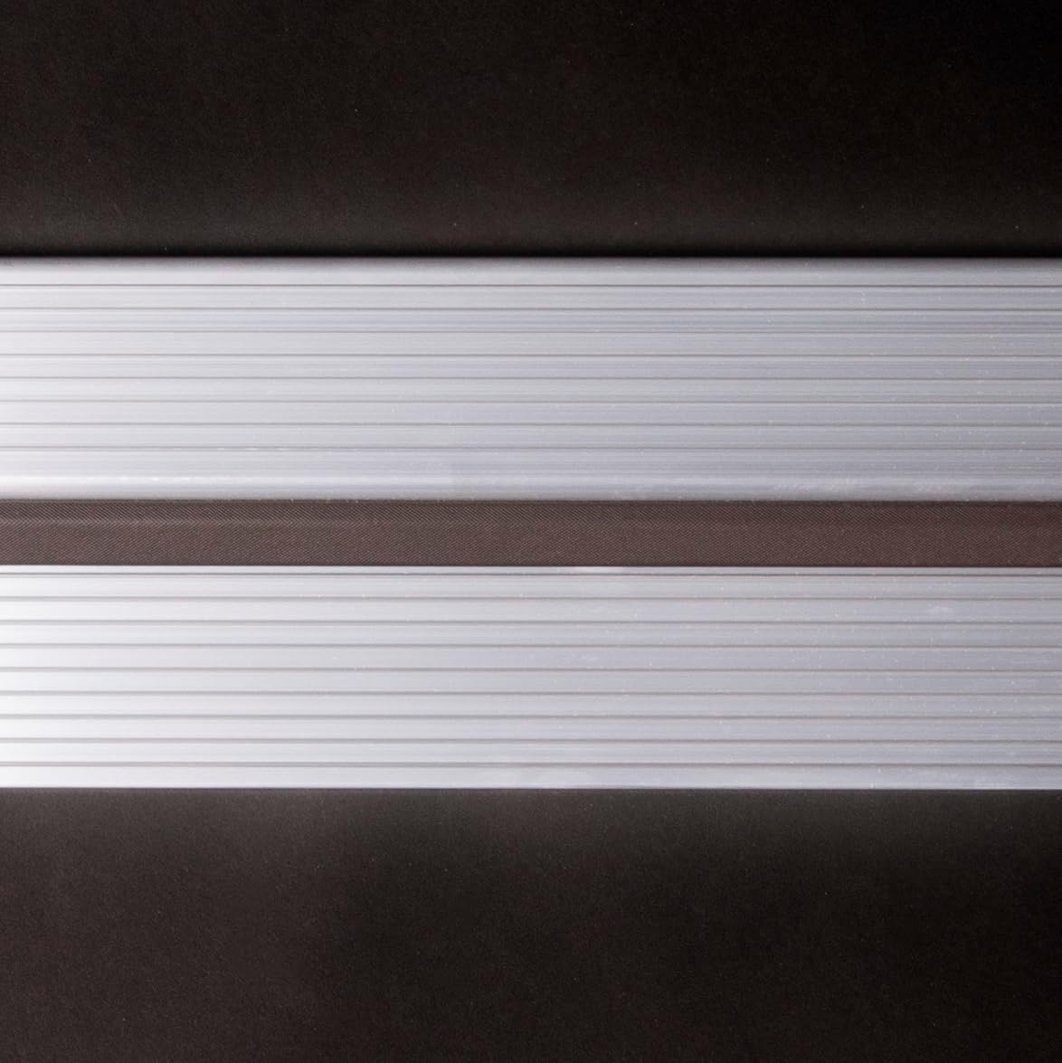 Heavy-Duty Mill Finish Aluminum Outswing Door Threshold – Interior/Exterior Use for Residential & Commercial Outswing Doors (72 inch)