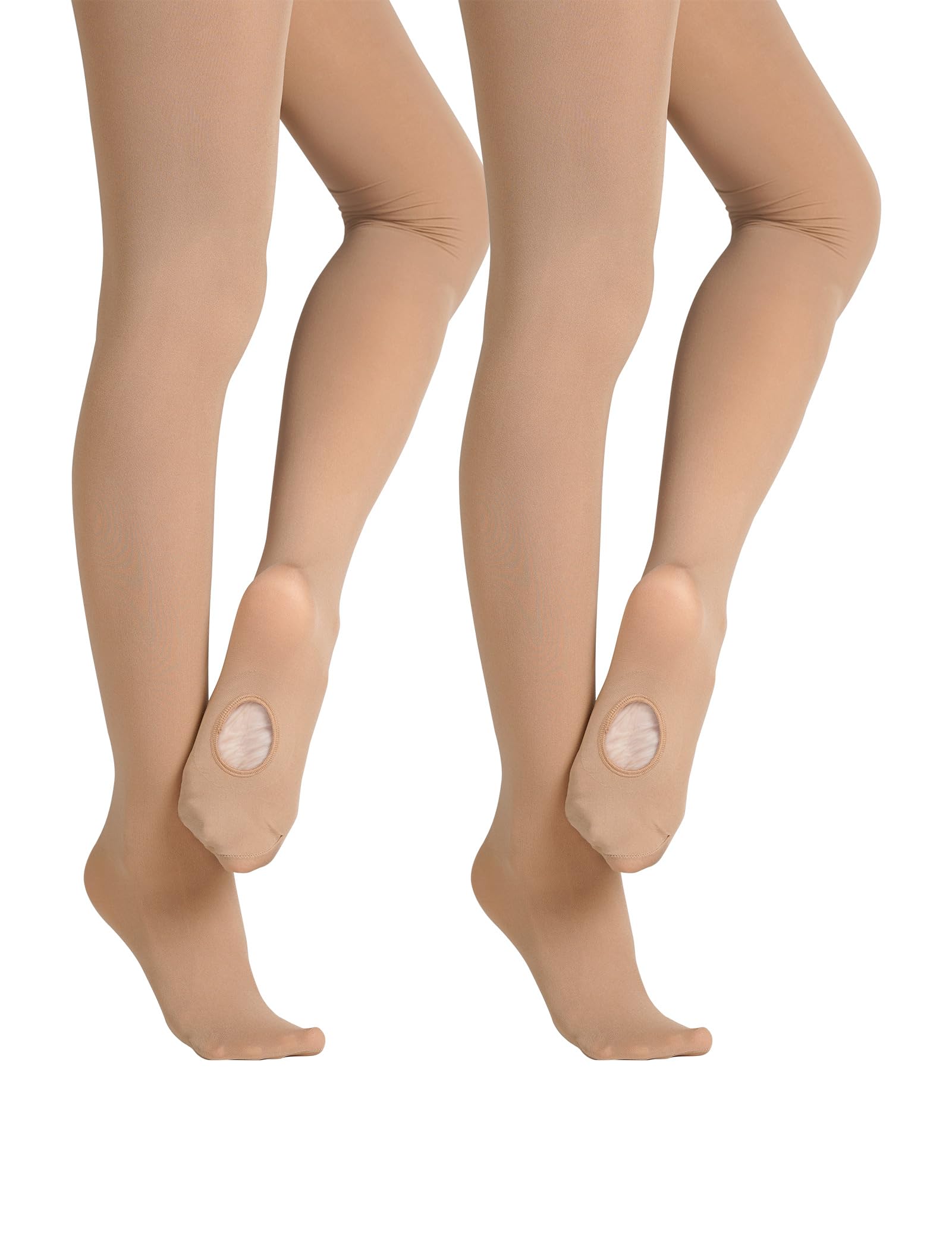 Dayrose Ballet Tights for Girls &amp; Women, 60D Ultra Soft Convertible Transition Tights for Ballet Dance, Gymnastics