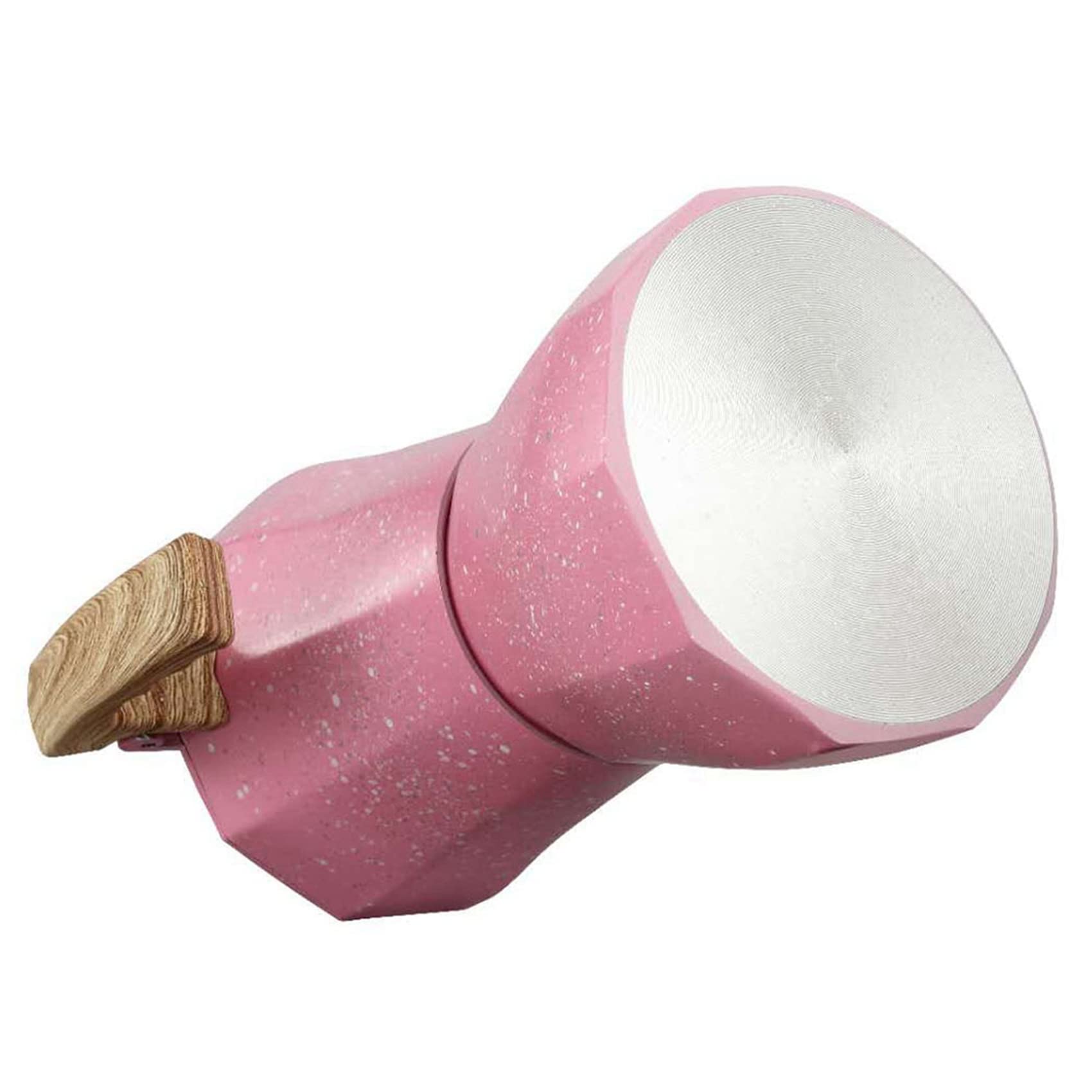 Trjgtas Cafetera latte Moka Espresso Cafeteira Percolator Pot Stovetop Cafetera 300ml Rosa