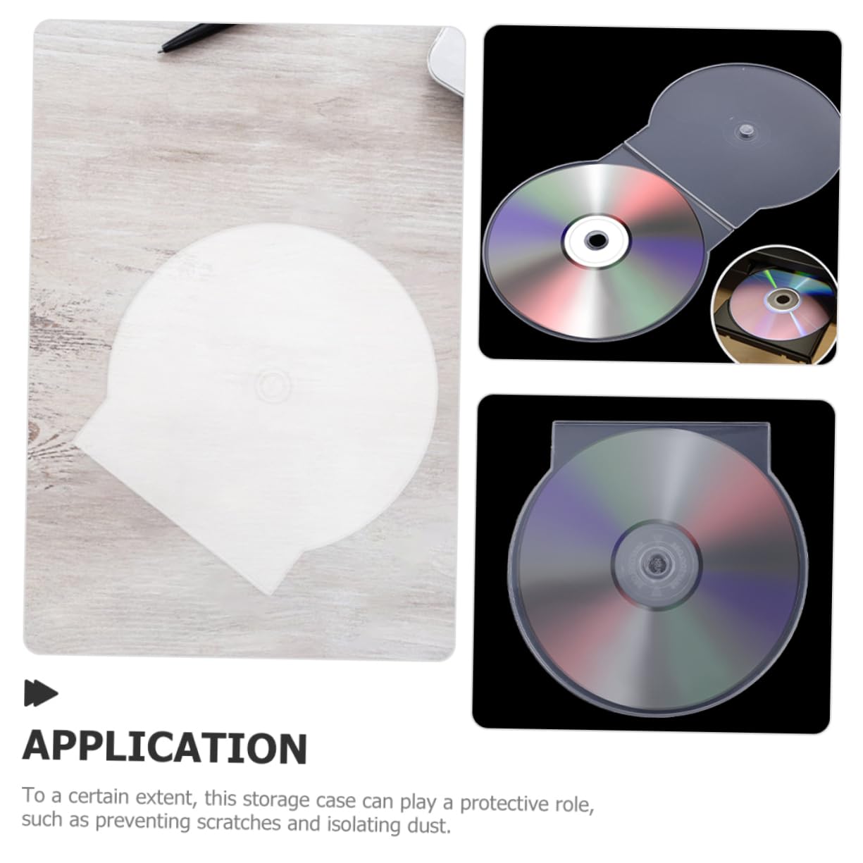 CHILDWEET 50pezzi Scatola Per Cd in Plastica Trasparente Custodia Per Dvd Singolo Custodie Standard Per Cd e Dvd Per Organizzazione e Protezione Da Graffi e Polvere