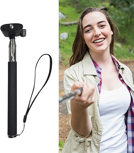 Miniatura 5 de Palo selfie, palo de selfie invisible ultra largo para smartphone, soporte portátil para cámaras de acción, palo de selfie extensible de viaje