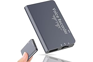 64GB Voice Activated Recorder: Essential Tool for Capturing Every Detail