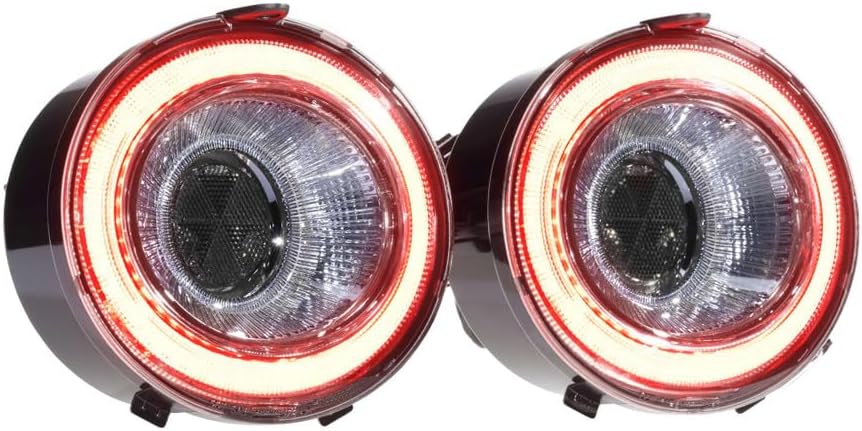 Morimoto XB LED Taillights Fits 2005-2013 Chevrolet Corvette, Plug and Play Smoked Taillight Assemblies with Switchback Turn Signal & UV Coated Lens (LF466)