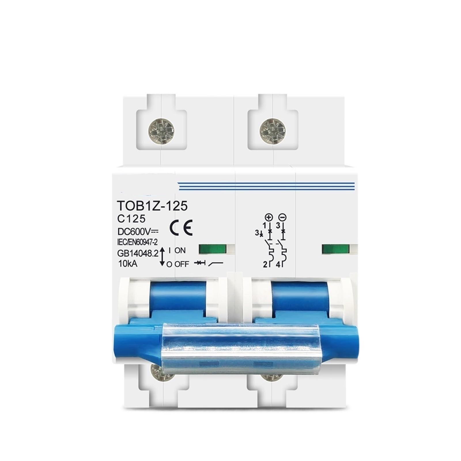 Disjoncteur 125A DC 600V pour sécuriser le système photovoltaïque de votre maison