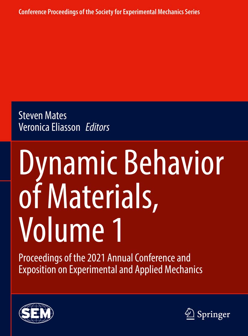 Dynamic Behavior of Materials analyses de l'exposition mécanique 2021