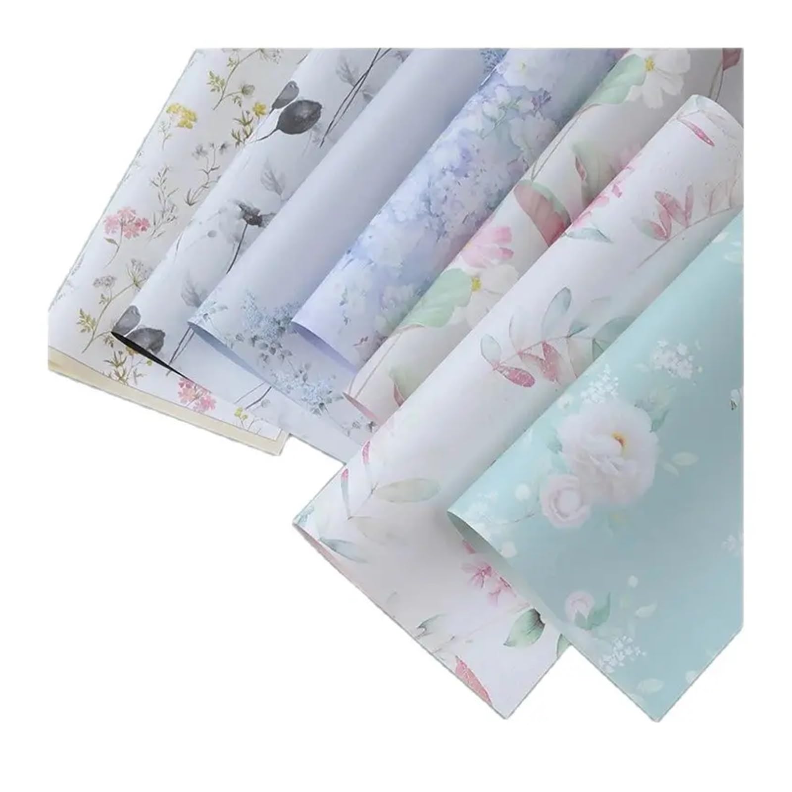Materiał do pakowania bukietów Kwiat róży Papier d Wodoodporny papier do pakowania kwiatów, artykuły do ​​kwiaciarni, papier artystyczny do pakowania bukietów prezentowych, 10 arkuszy